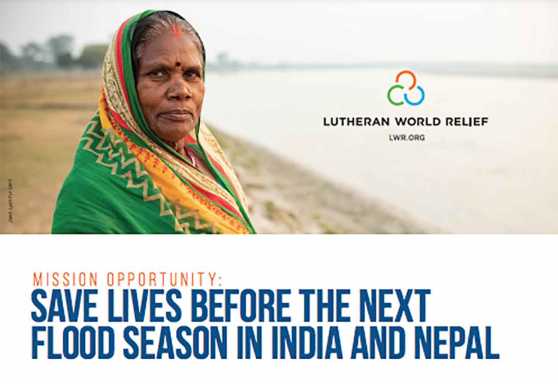 Mission Opportunity: Save lives before the next flood season in India and Nepal