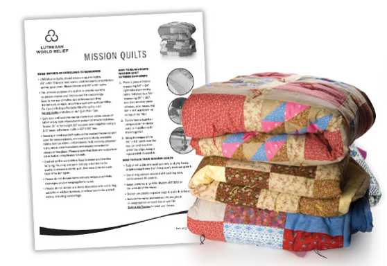 Mission Quilt Assembly Instructions