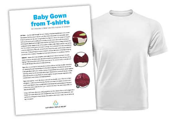 Baby Gown from T-shirts