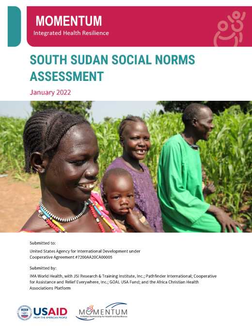 South Sudan Social Norms Assessment