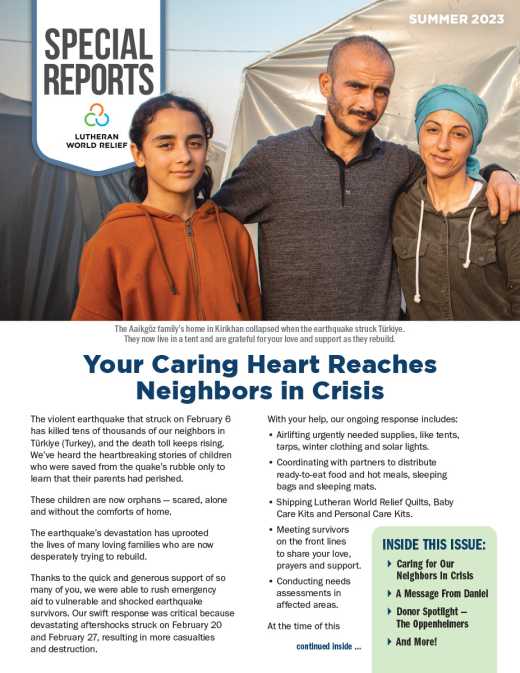 Summer 2023 Special Reports